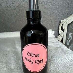 Citrus Body Mist - Black Bottle